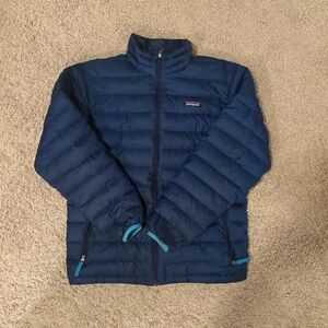 Patagonia full zip down jacket